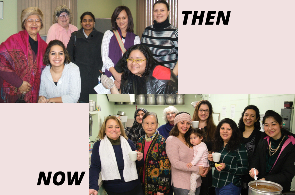 Womens Group then and now