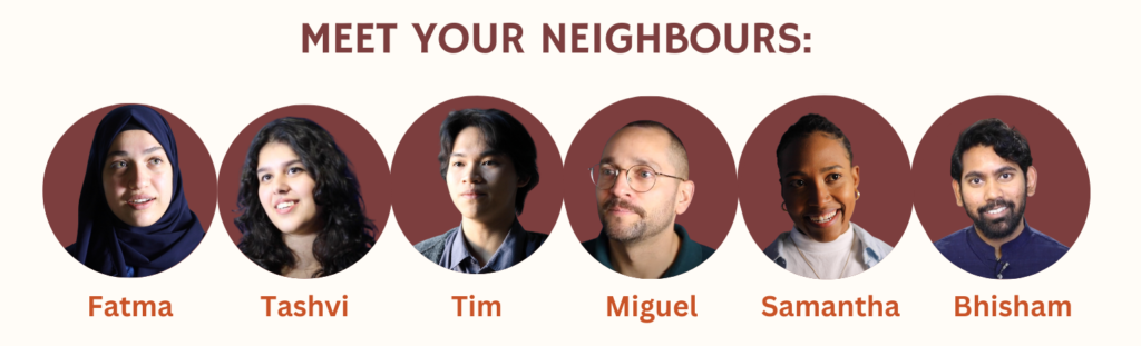 Our Neighborhood Launch panel