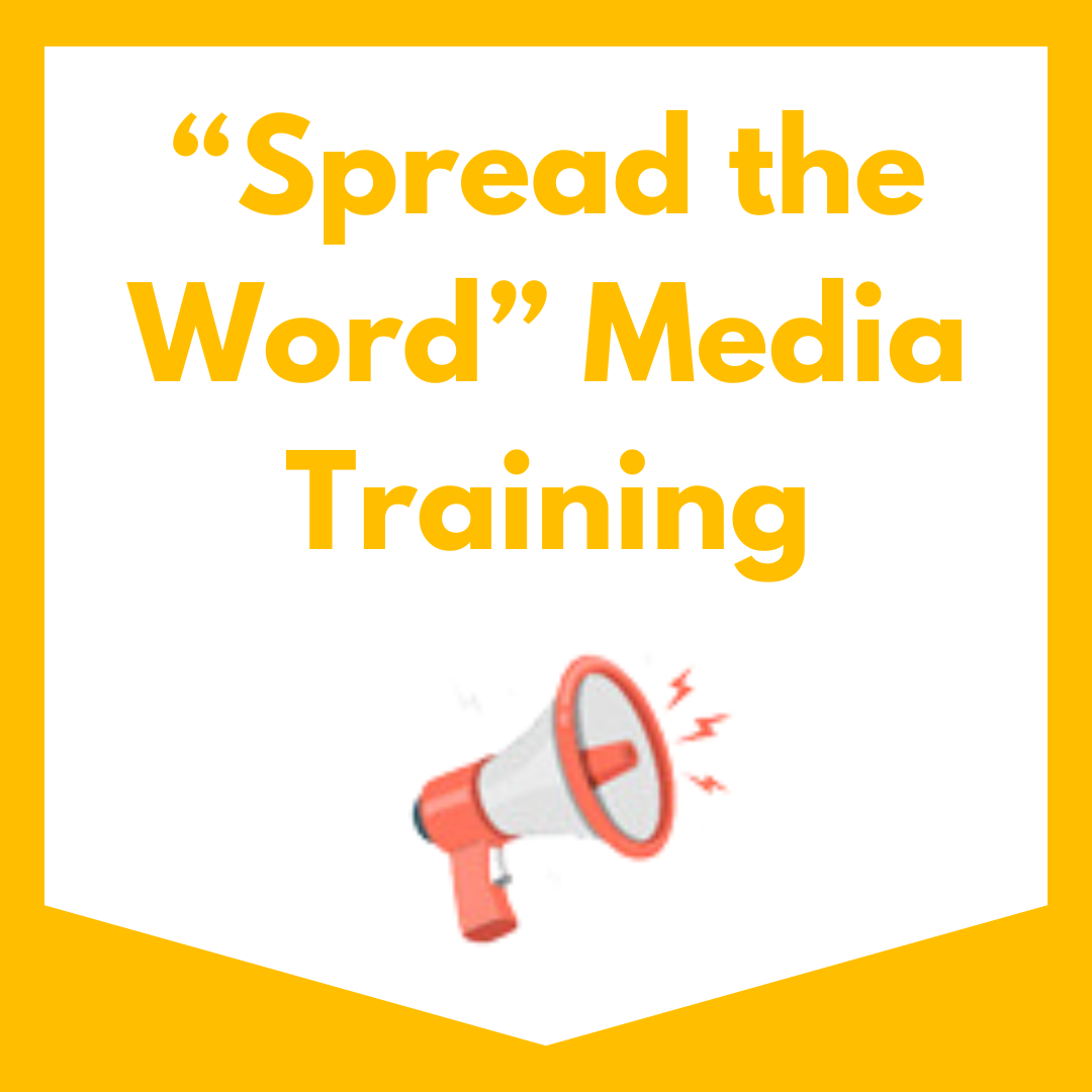 Spread the word media training